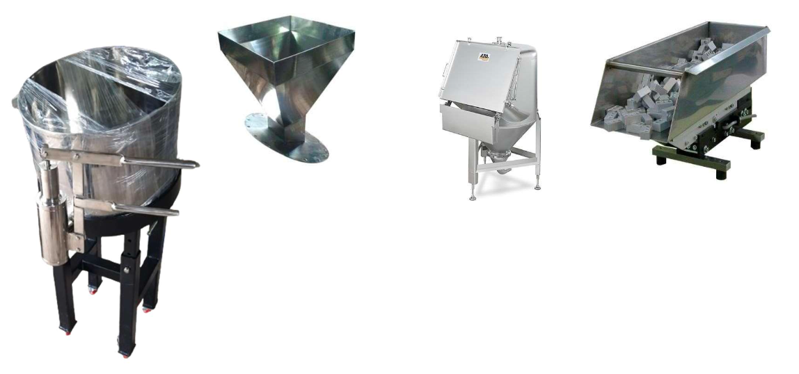 Charging Hoppers & Filling Pot